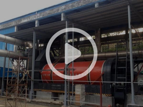广东纺织污泥干化机客户案例视频